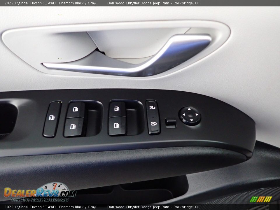 2022 Hyundai Tucson SE AWD Phantom Black / Gray Photo #11