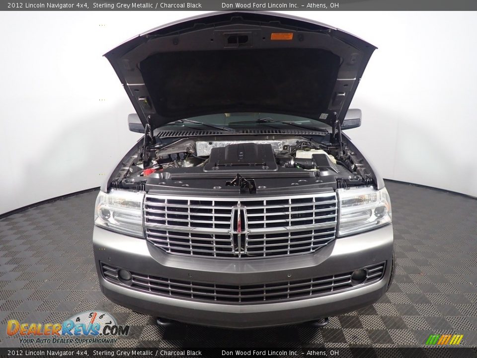 2012 Lincoln Navigator 4x4 Sterling Grey Metallic / Charcoal Black Photo #7