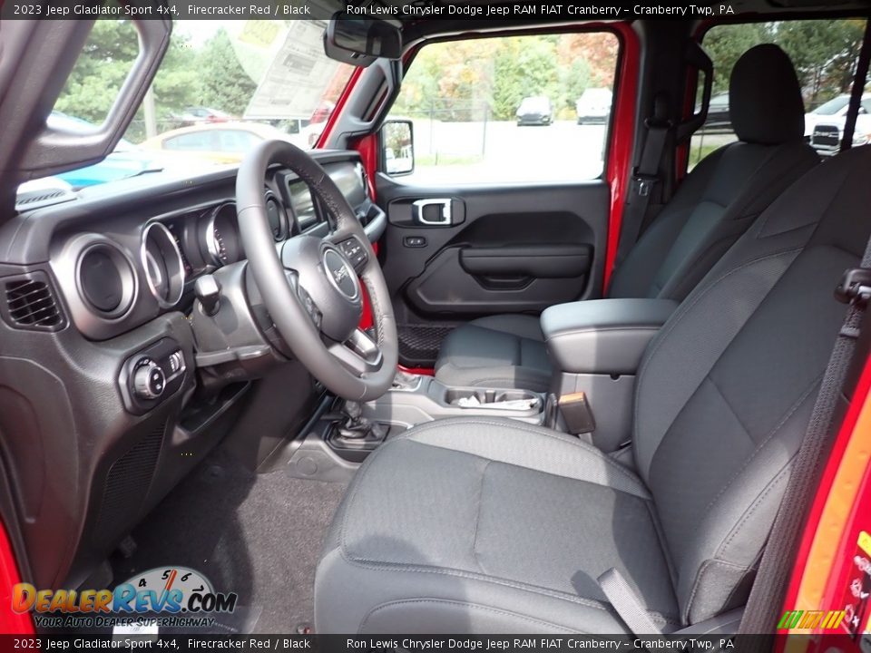 Front Seat of 2023 Jeep Gladiator Sport 4x4 Photo #14