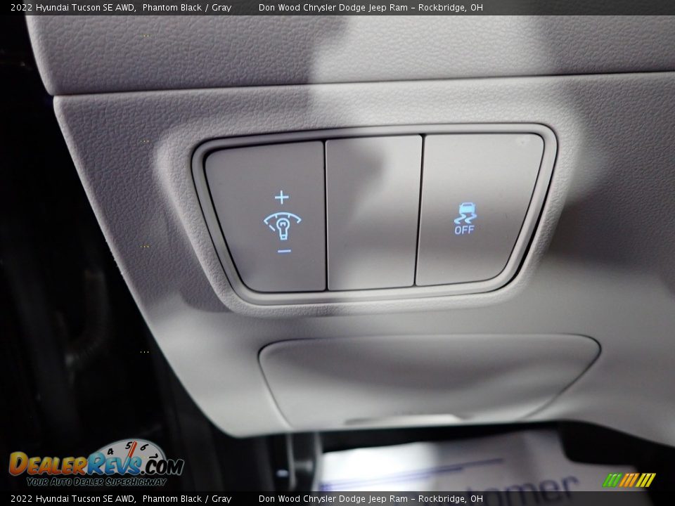 2022 Hyundai Tucson SE AWD Phantom Black / Gray Photo #14