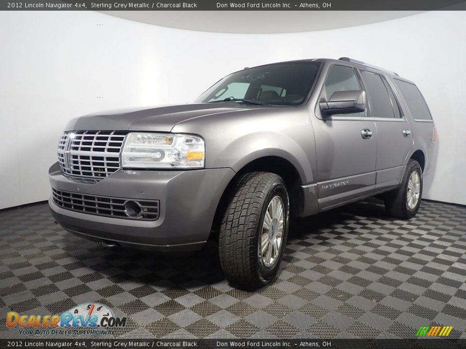 2012 Lincoln Navigator 4x4 Sterling Grey Metallic / Charcoal Black Photo #9