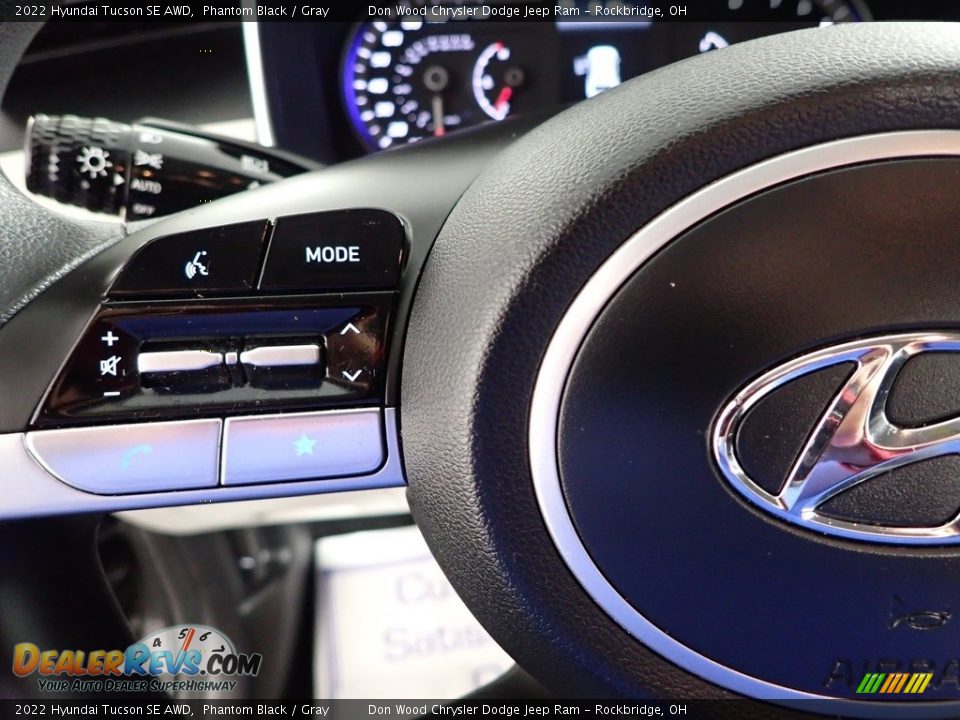 2022 Hyundai Tucson SE AWD Phantom Black / Gray Photo #15