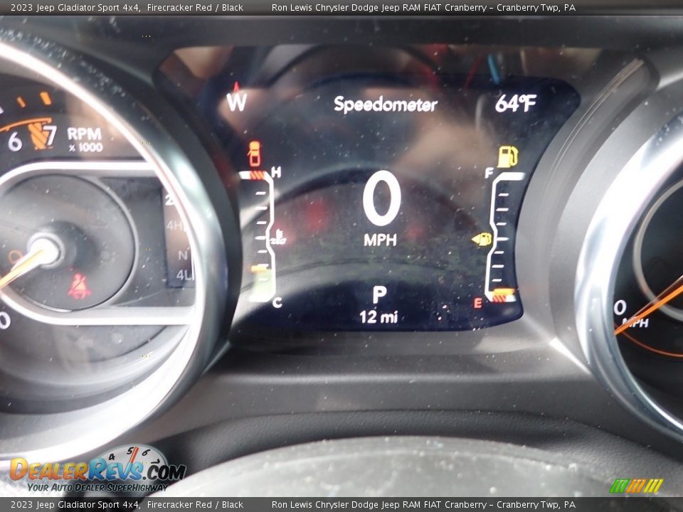 2023 Jeep Gladiator Sport 4x4 Gauges Photo #17