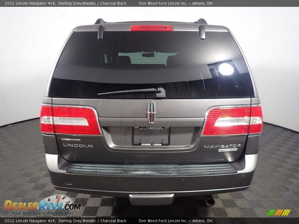 2012 Lincoln Navigator 4x4 Sterling Grey Metallic / Charcoal Black Photo #13