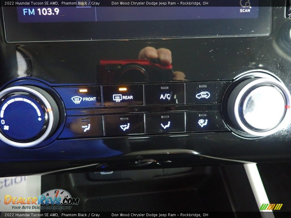 2022 Hyundai Tucson SE AWD Phantom Black / Gray Photo #18