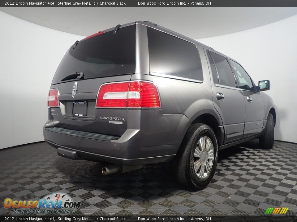 2012 Lincoln Navigator 4x4 Sterling Grey Metallic / Charcoal Black Photo #15