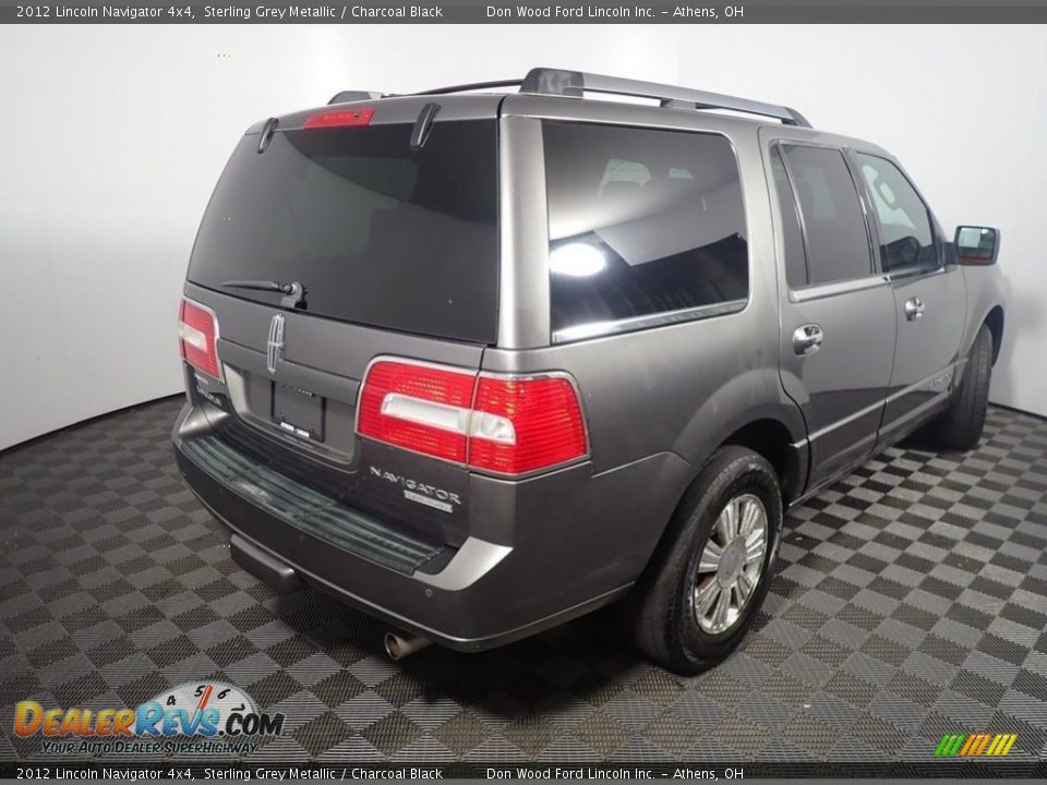 2012 Lincoln Navigator 4x4 Sterling Grey Metallic / Charcoal Black Photo #16