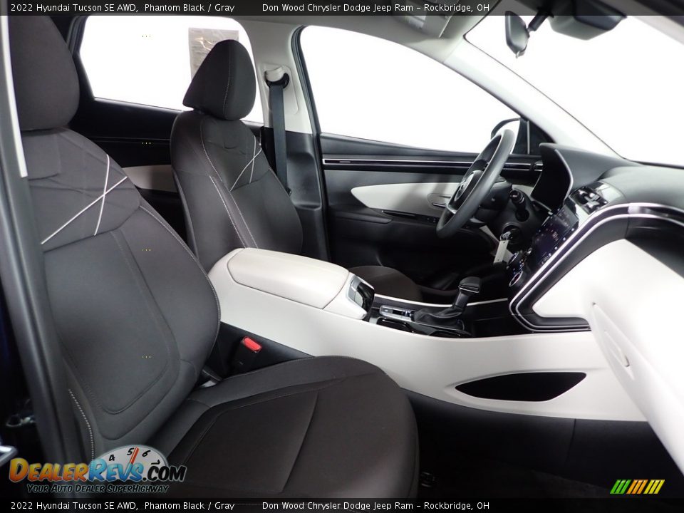 2022 Hyundai Tucson SE AWD Phantom Black / Gray Photo #25