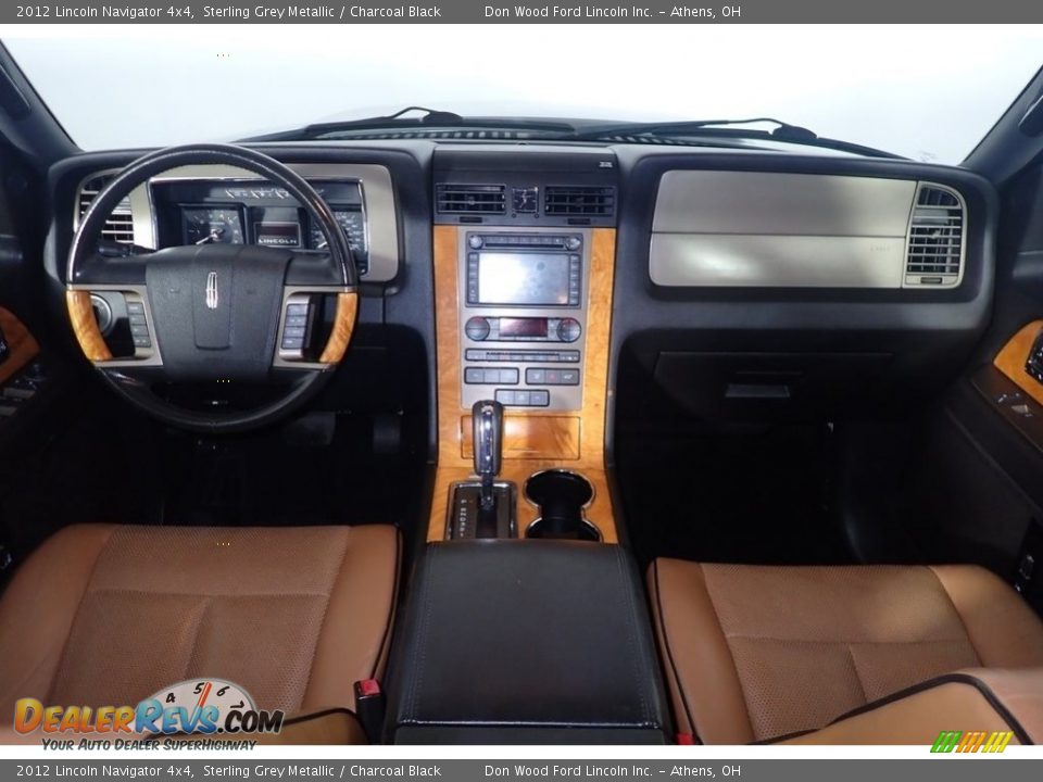 2012 Lincoln Navigator 4x4 Sterling Grey Metallic / Charcoal Black Photo #21