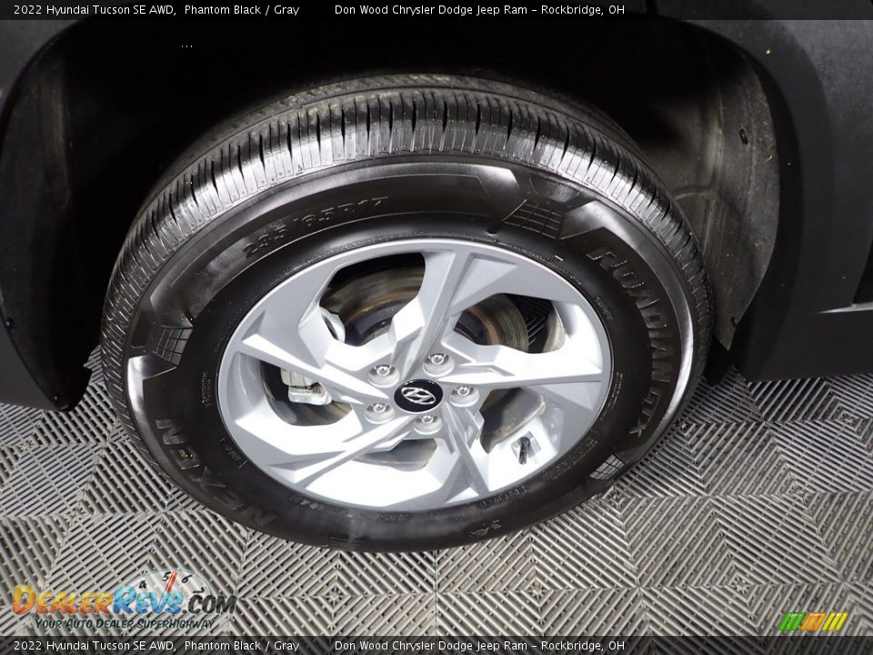 2022 Hyundai Tucson SE AWD Phantom Black / Gray Photo #28