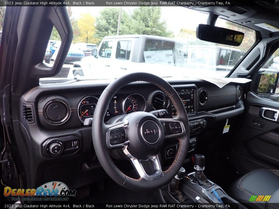 Dashboard of 2023 Jeep Gladiator High Altitude 4x4 Photo #15