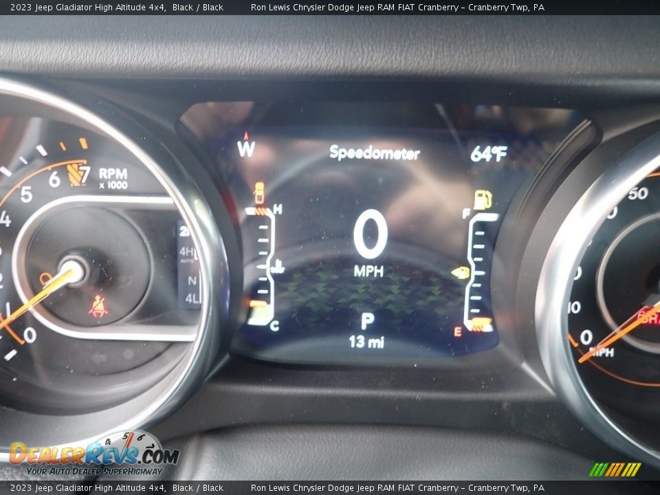 2023 Jeep Gladiator High Altitude 4x4 Gauges Photo #16