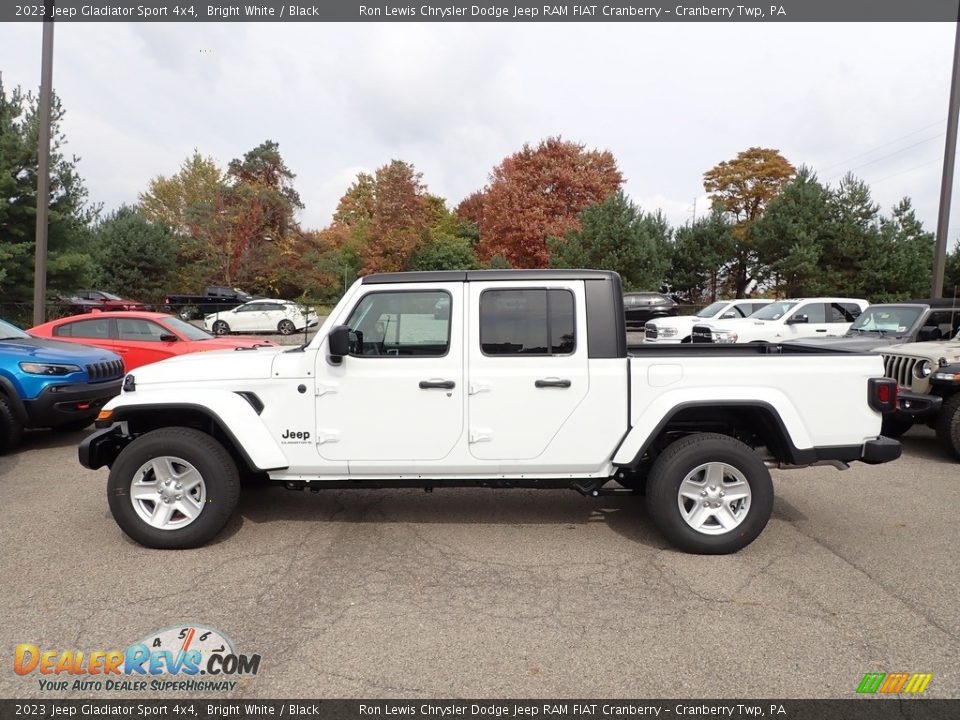 2023 Jeep Gladiator Sport 4x4 Bright White / Black Photo #2