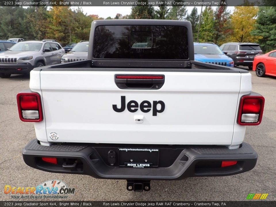 2023 Jeep Gladiator Sport 4x4 Bright White / Black Photo #4