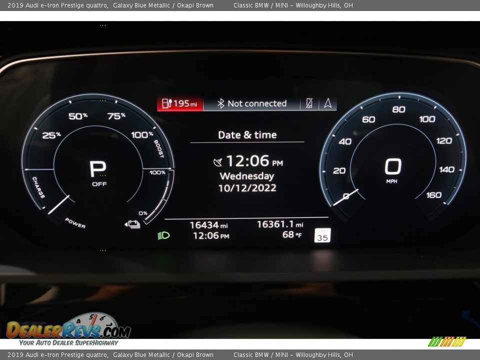 2019 Audi e-tron Prestige quattro Gauges Photo #8