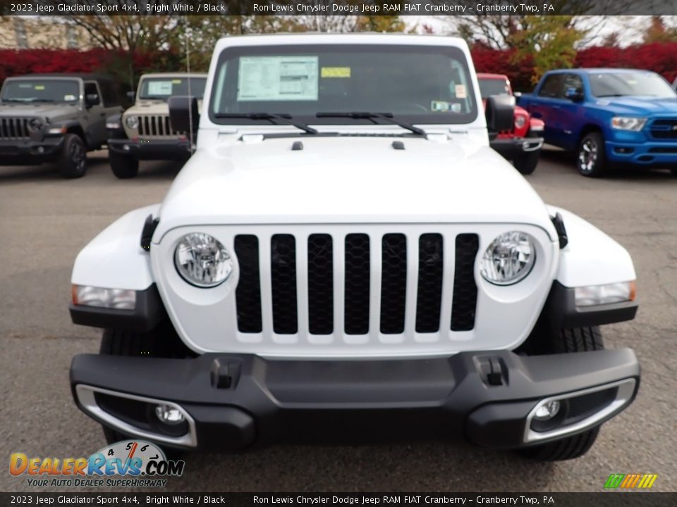 2023 Jeep Gladiator Sport 4x4 Bright White / Black Photo #8