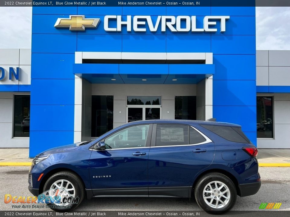Blue Glow Metallic 2022 Chevrolet Equinox LT Photo #1