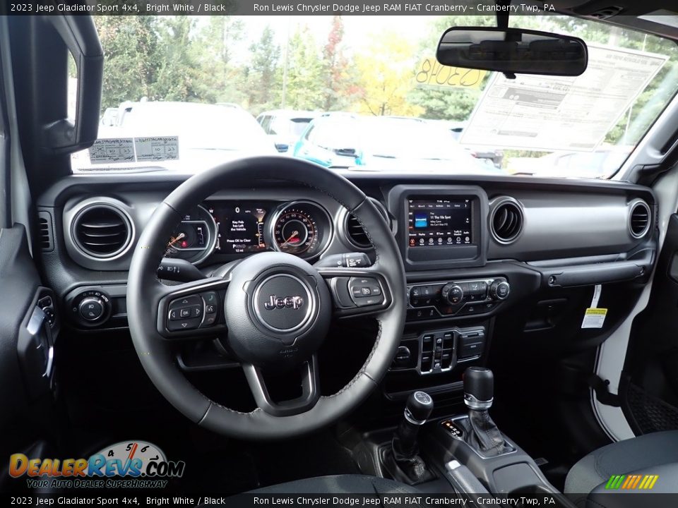 2023 Jeep Gladiator Sport 4x4 Bright White / Black Photo #13