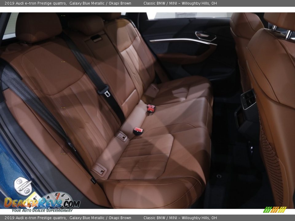 Rear Seat of 2019 Audi e-tron Prestige quattro Photo #21