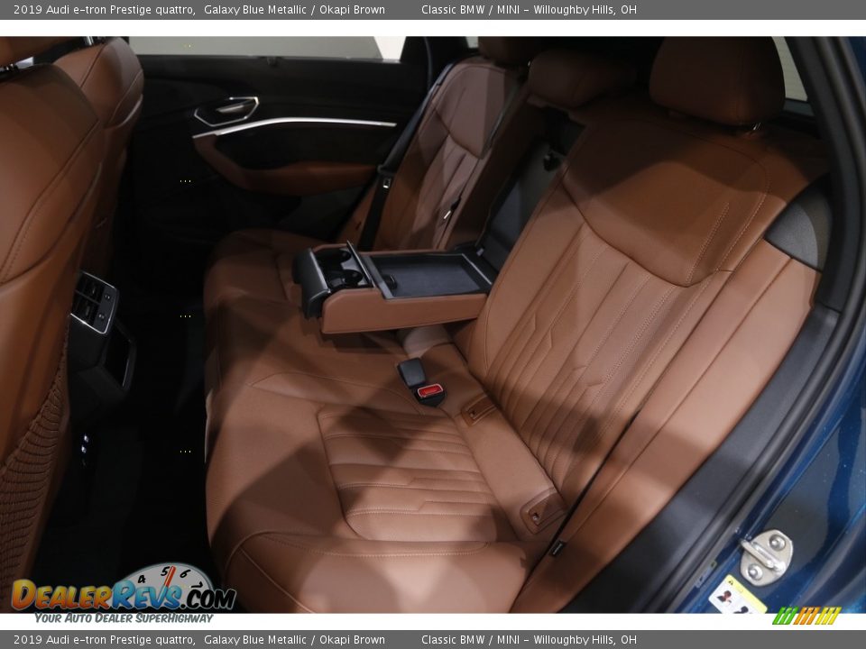Rear Seat of 2019 Audi e-tron Prestige quattro Photo #23