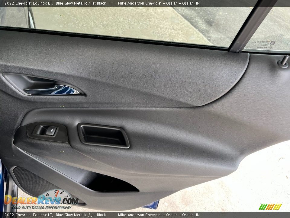 2022 Chevrolet Equinox LT Blue Glow Metallic / Jet Black Photo #29