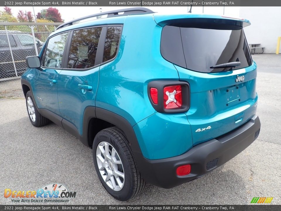 2022 Jeep Renegade Sport 4x4 Bikini Metallic / Black Photo #3