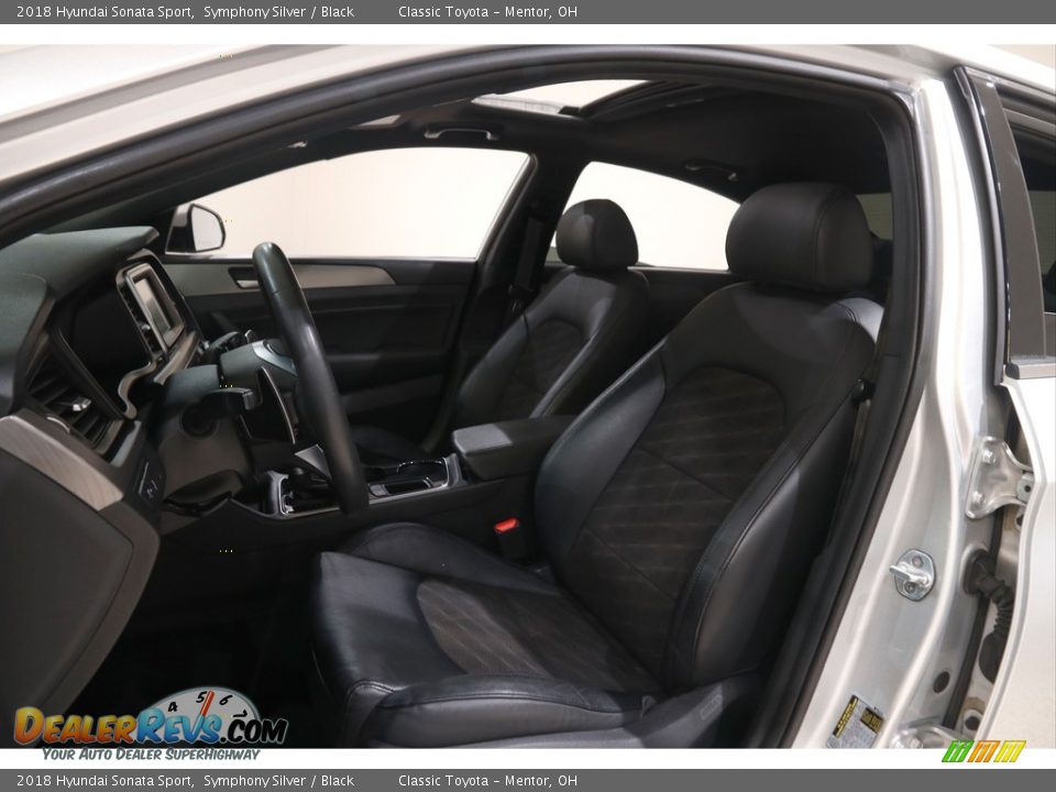 2018 Hyundai Sonata Sport Symphony Silver / Black Photo #5