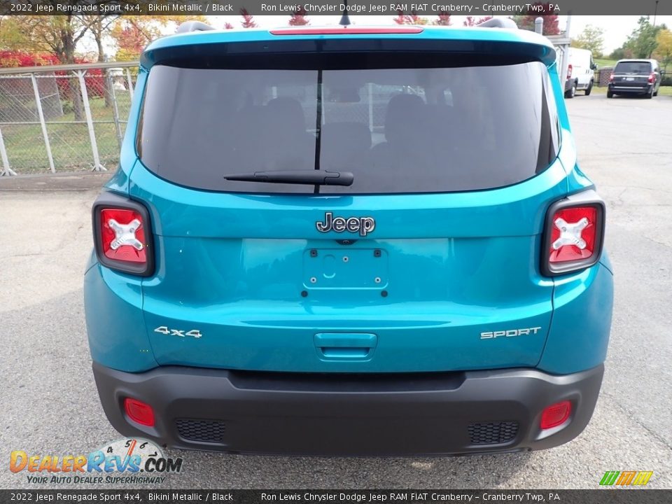 2022 Jeep Renegade Sport 4x4 Bikini Metallic / Black Photo #4