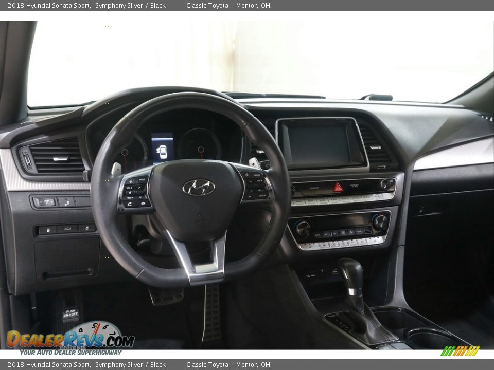 2018 Hyundai Sonata Sport Symphony Silver / Black Photo #6