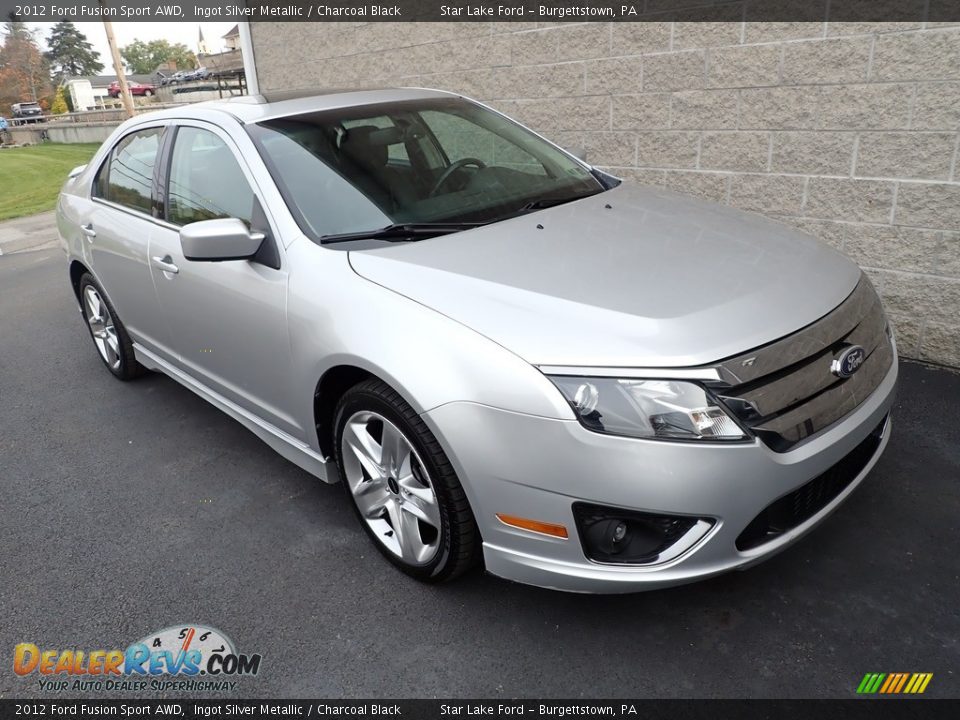 Front 3/4 View of 2012 Ford Fusion Sport AWD Photo #2