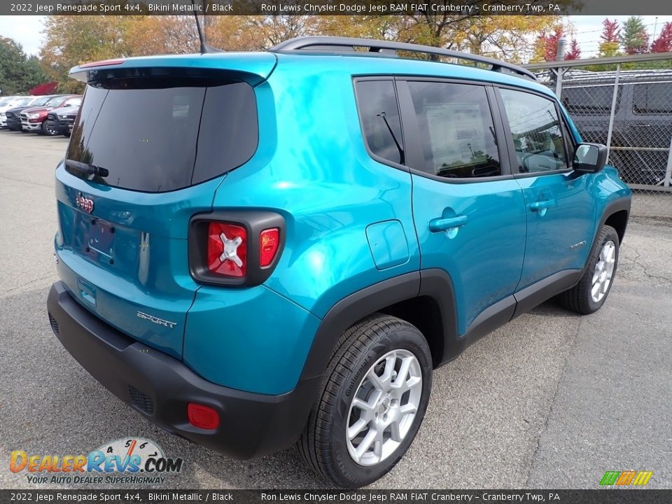 2022 Jeep Renegade Sport 4x4 Bikini Metallic / Black Photo #5