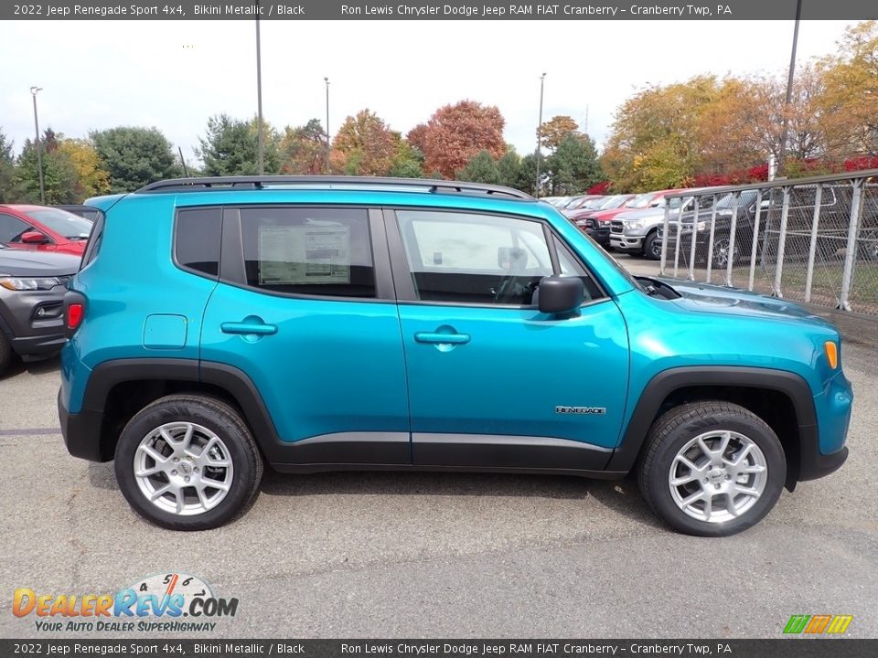 2022 Jeep Renegade Sport 4x4 Bikini Metallic / Black Photo #6