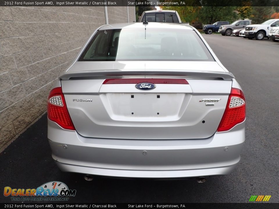 Ingot Silver Metallic 2012 Ford Fusion Sport AWD Photo #5