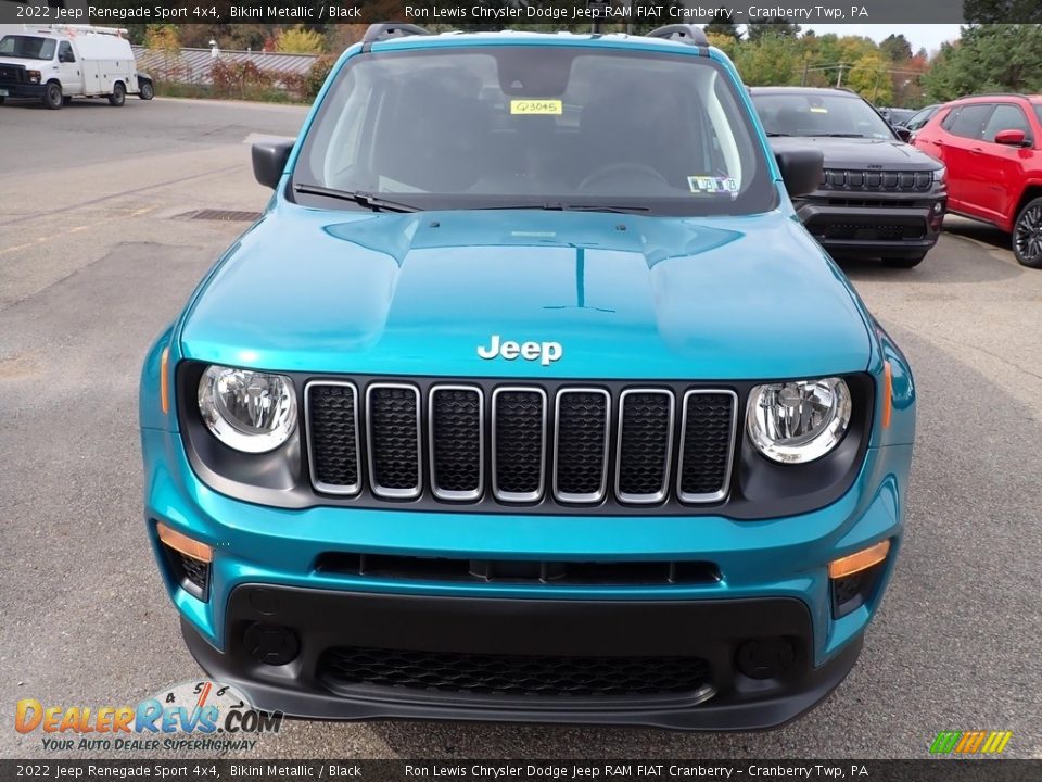 2022 Jeep Renegade Sport 4x4 Bikini Metallic / Black Photo #8