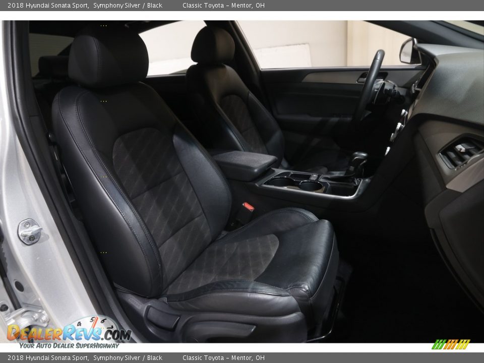 2018 Hyundai Sonata Sport Symphony Silver / Black Photo #14