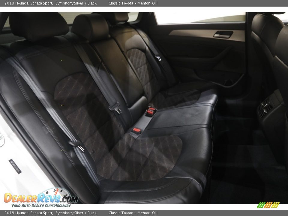 2018 Hyundai Sonata Sport Symphony Silver / Black Photo #15