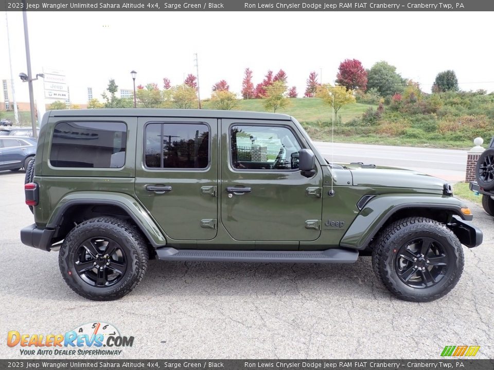 Sarge Green 2023 Jeep Wrangler Unlimited Sahara Altitude 4x4 Photo #6