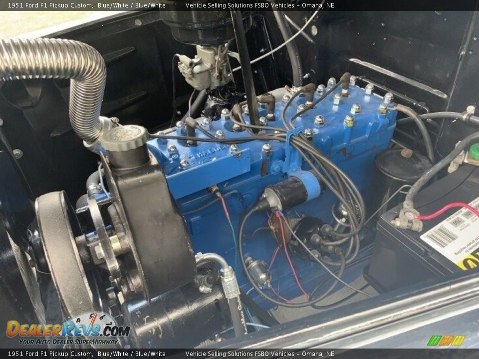 1951 Ford F1 Pickup Custom Flathead Straight 6 Cylinder Engine Photo #32