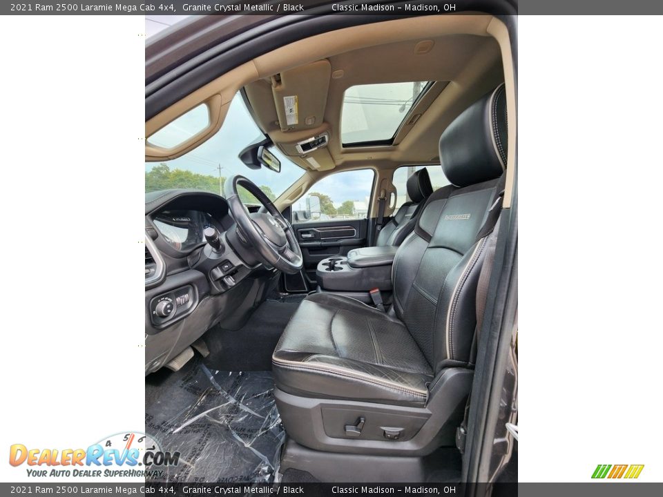 Front Seat of 2021 Ram 2500 Laramie Mega Cab 4x4 Photo #2