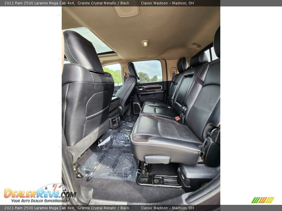 Rear Seat of 2021 Ram 2500 Laramie Mega Cab 4x4 Photo #3