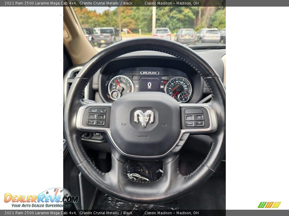 2021 Ram 2500 Laramie Mega Cab 4x4 Steering Wheel Photo #7