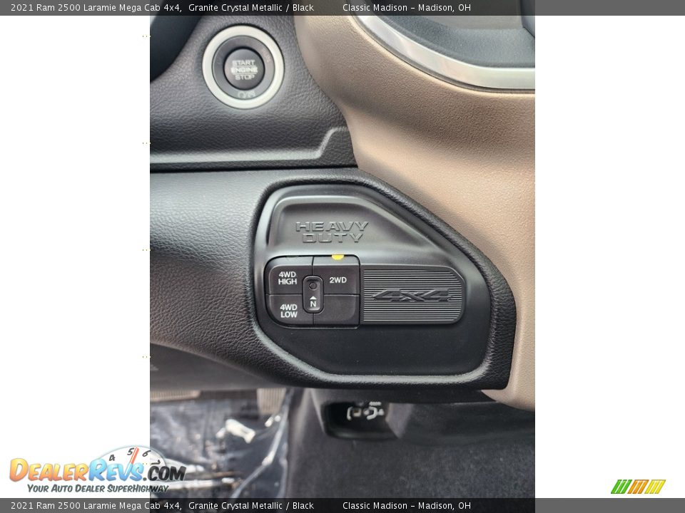 2021 Ram 2500 Laramie Mega Cab 4x4 Shifter Photo #8