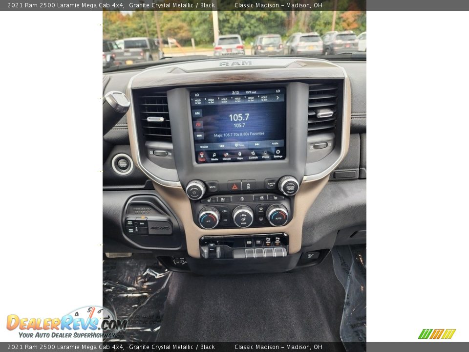 2021 Ram 2500 Laramie Mega Cab 4x4 Granite Crystal Metallic / Black Photo #9
