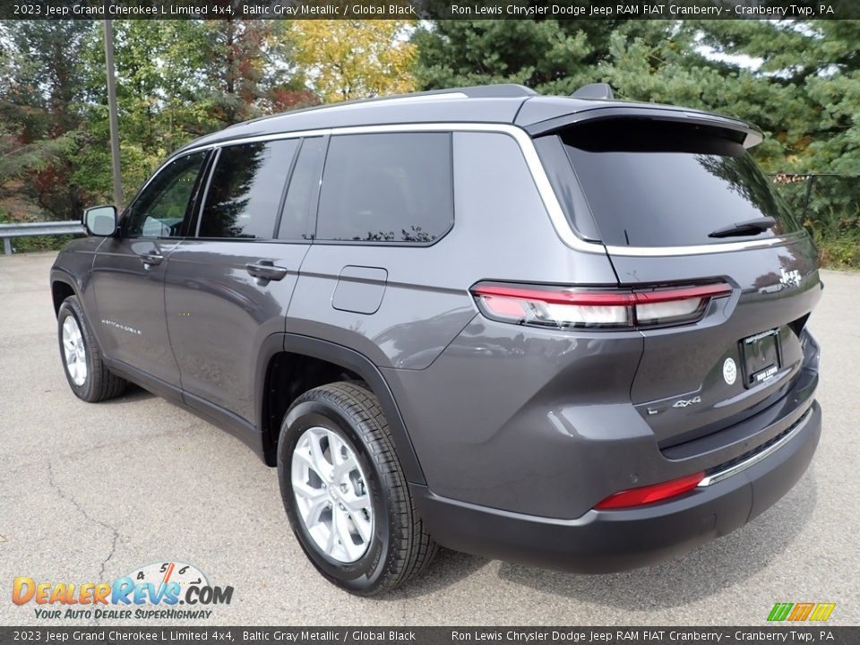 2023 Jeep Grand Cherokee L Limited 4x4 Baltic Gray Metallic / Global Black Photo #3