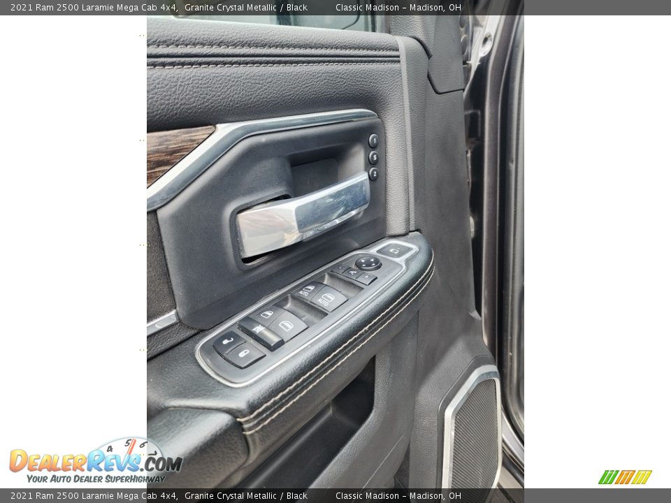 2021 Ram 2500 Laramie Mega Cab 4x4 Granite Crystal Metallic / Black Photo #11