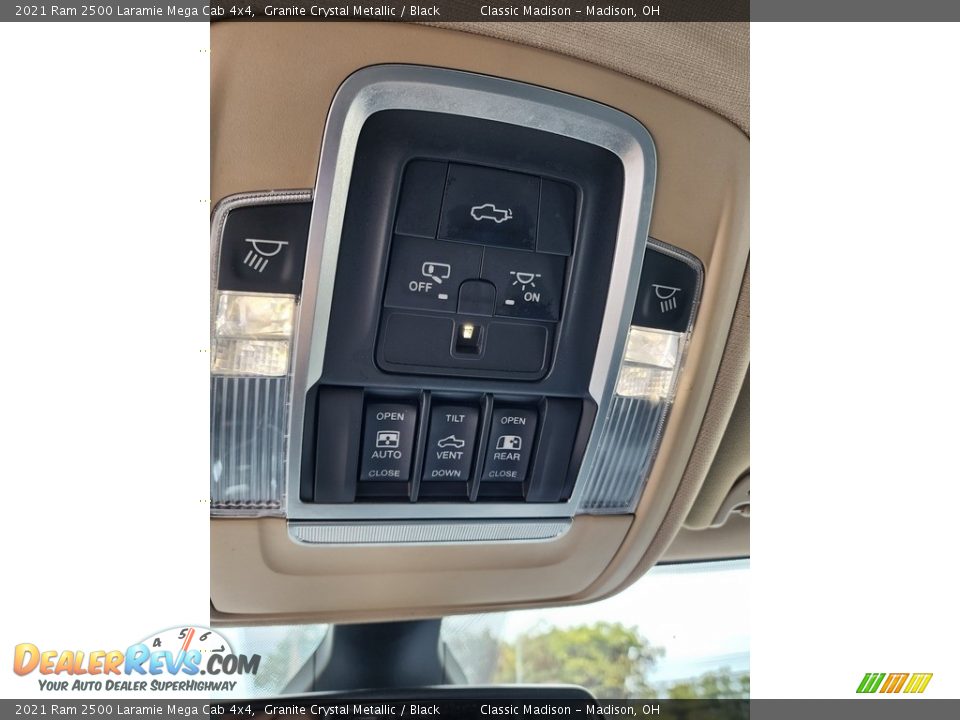 2021 Ram 2500 Laramie Mega Cab 4x4 Granite Crystal Metallic / Black Photo #12