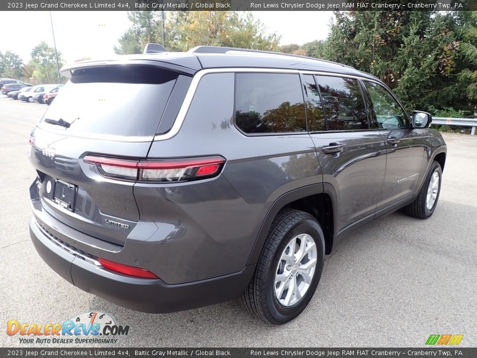 2023 Jeep Grand Cherokee L Limited 4x4 Baltic Gray Metallic / Global Black Photo #5