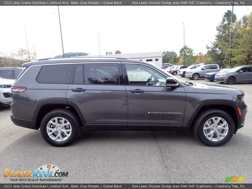2023 Jeep Grand Cherokee L Limited 4x4 Baltic Gray Metallic / Global Black Photo #6