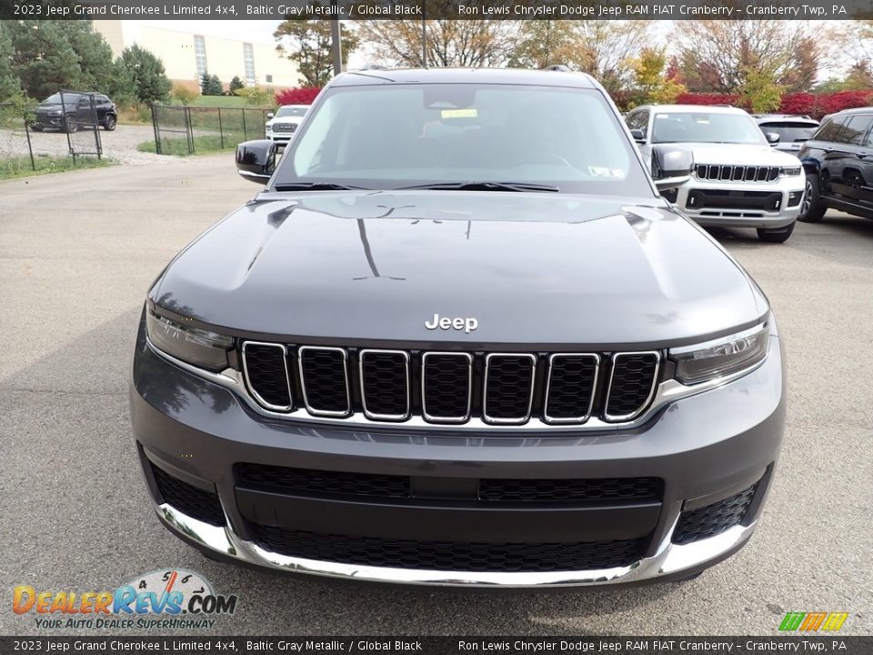 2023 Jeep Grand Cherokee L Limited 4x4 Baltic Gray Metallic / Global Black Photo #8