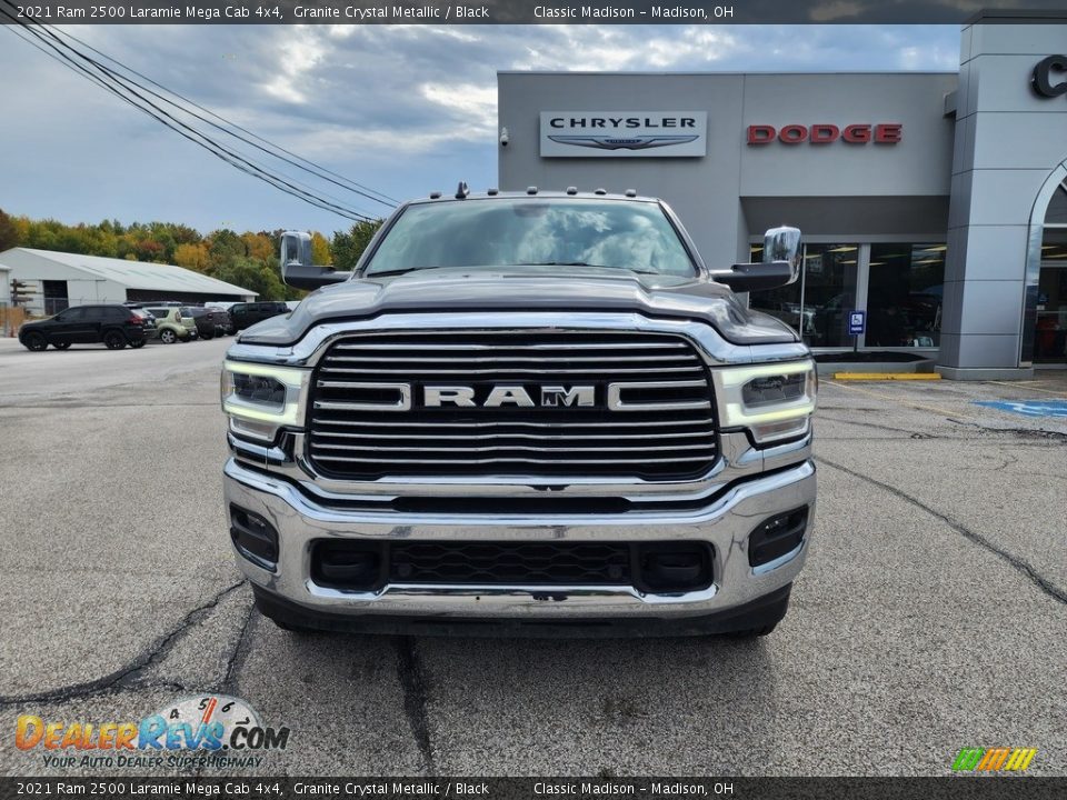 2021 Ram 2500 Laramie Mega Cab 4x4 Granite Crystal Metallic / Black Photo #16